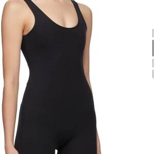 Girlfriend Collective Black Bodysuit